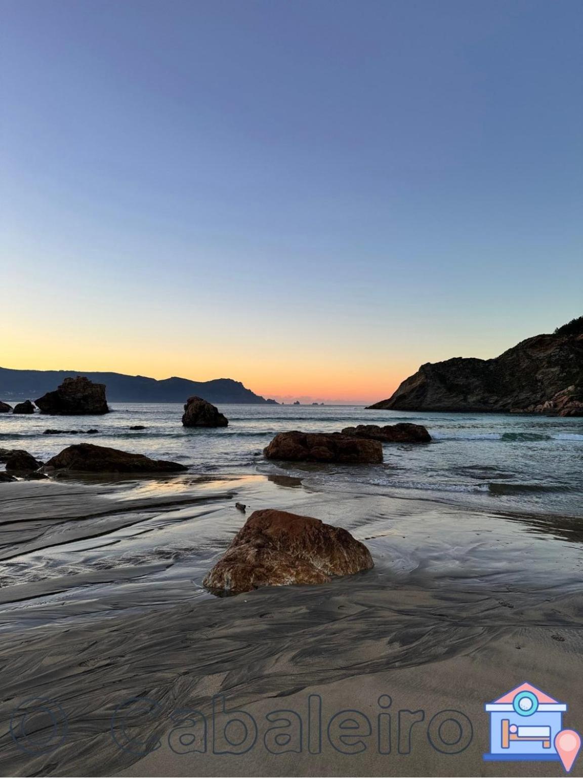 Villa O Cabaleiro Santa Marta de Ortigueira Esterno foto